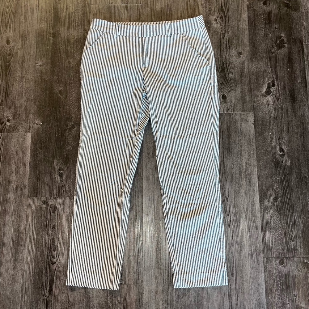 Seersucker Merona classic cut dress pants